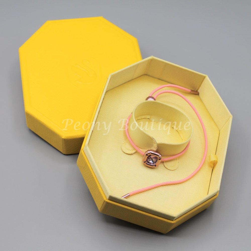 Swarovski 5626400 Dulcis necklace choker jewelry pink purple adjustable new - Picture 4 of 15